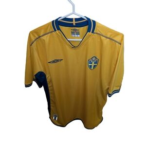 Sweden Euro 2004 Home Shirt